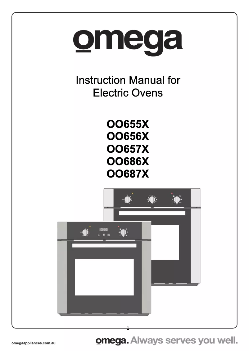 Image de la première page du manuel de l'appareil OO686X