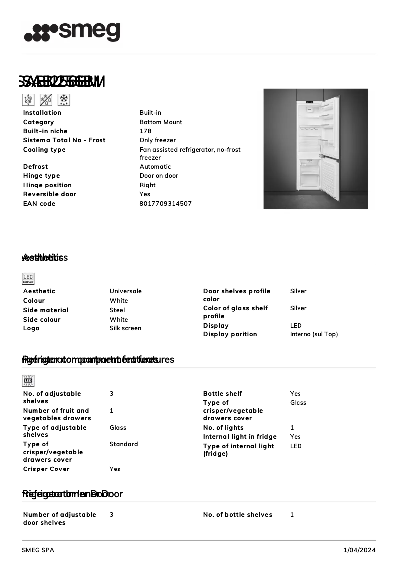 Image de la première page du manuel de l'appareil SABI256BM