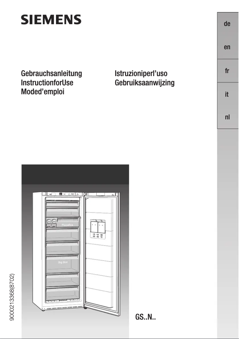 Image de la première page du manuel de l'appareil GS24NA21GB