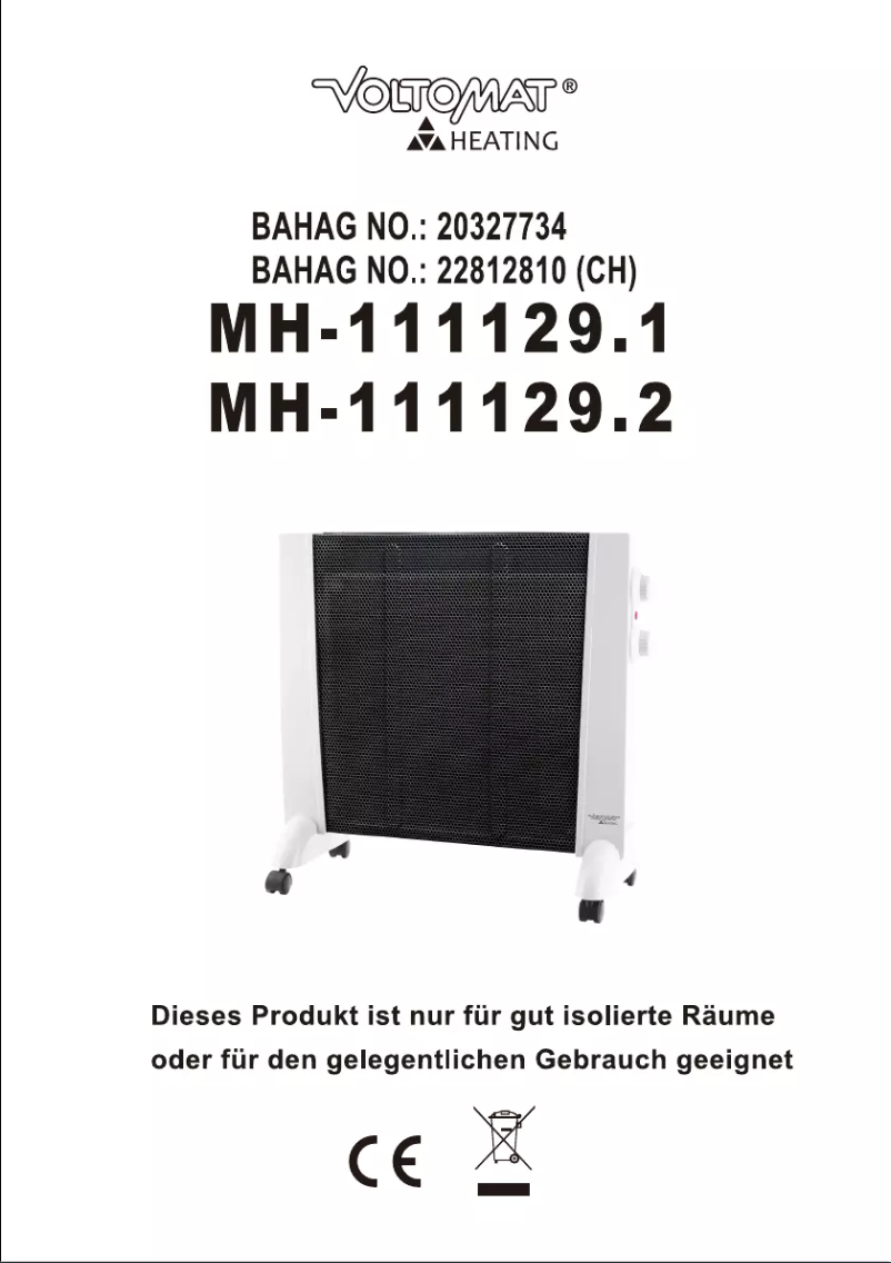 Página 1 del manual Manual de usuario Emerio MH-111129.1