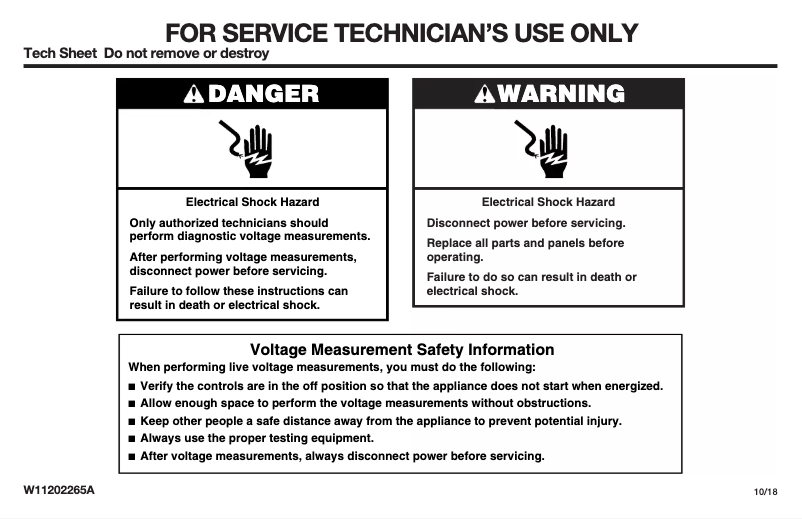 Page 1 de la notice Fiche technique JennAir JDRP436HM