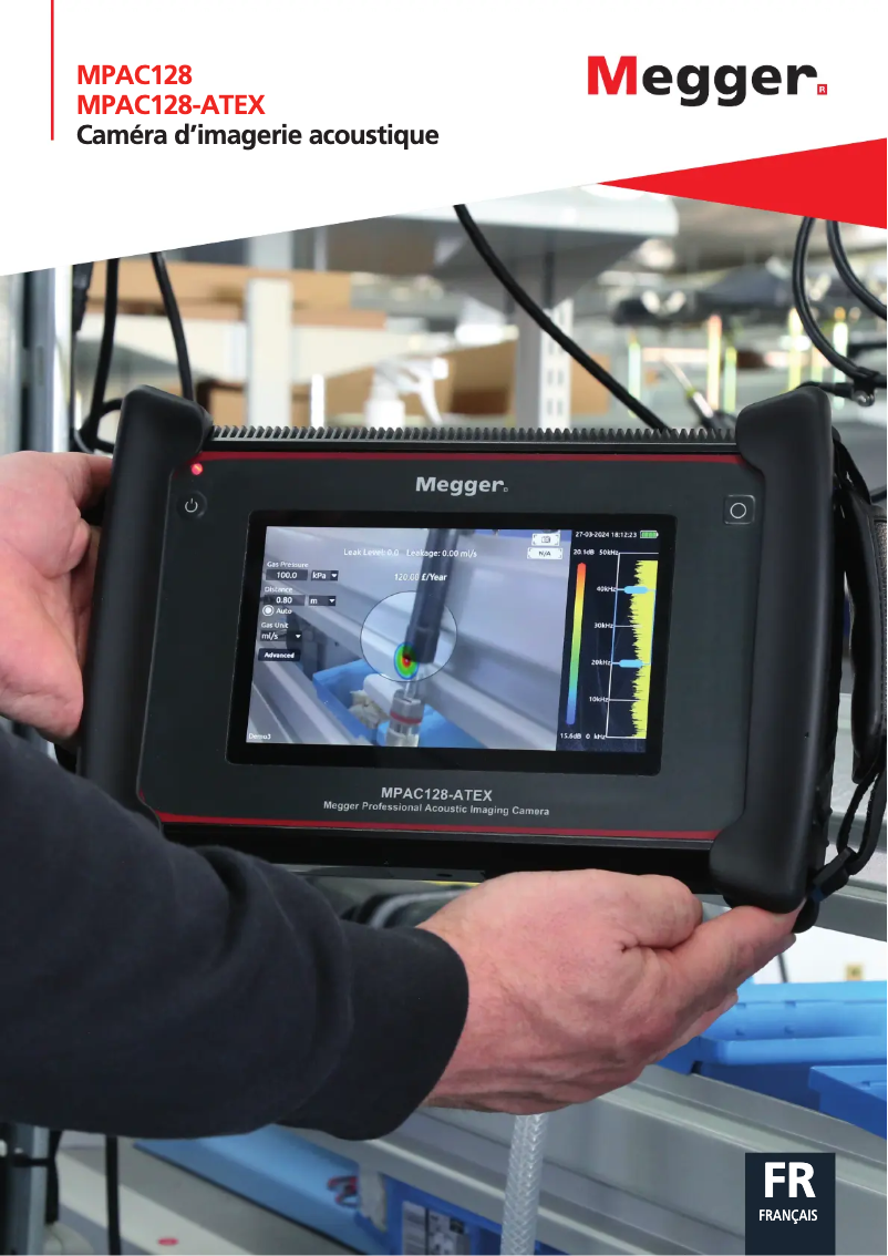 Image de la première page du manuel de l'appareil MPAC128-ATEX