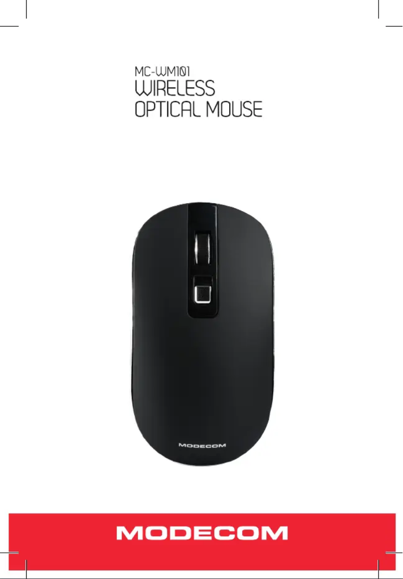 Page 1 de la notice Manuel utilisateur ModeCom MC-WM101