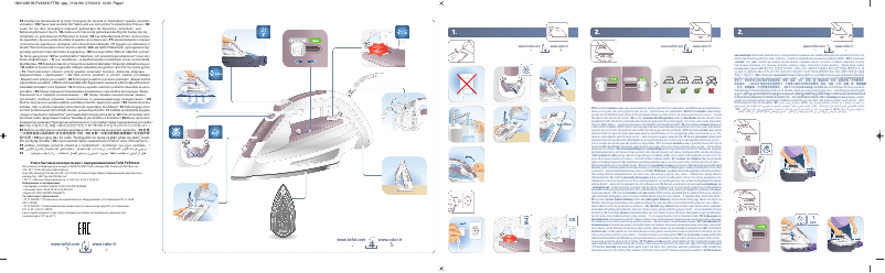 Page n°1 - Manuel utilisateur Tefal Smart Protect FV4981