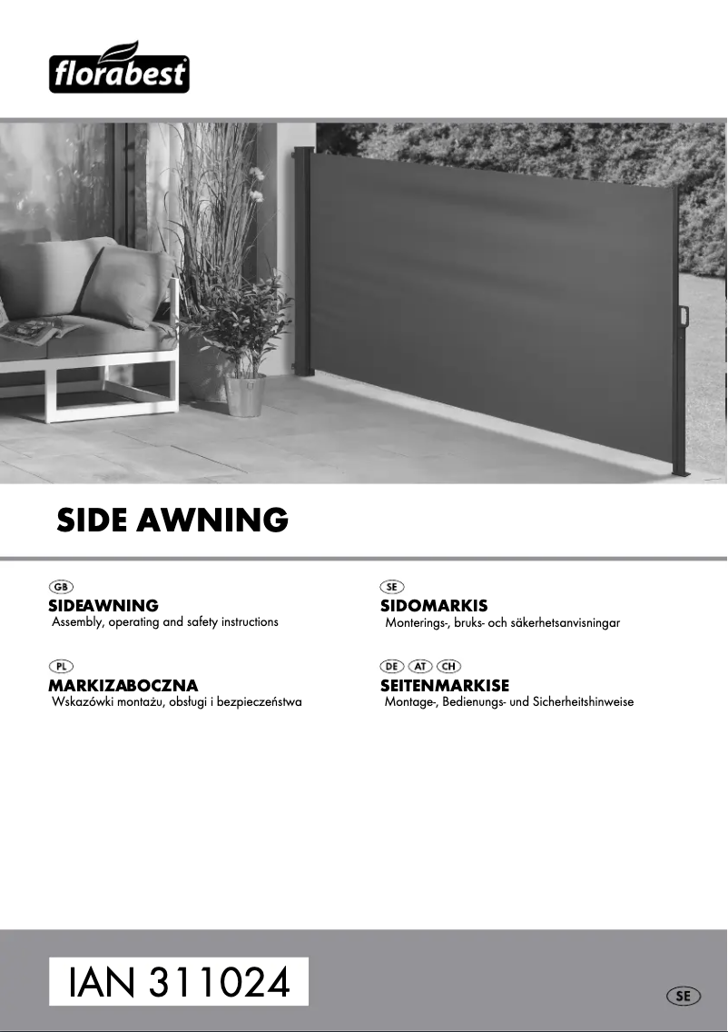 Page n°1 - Manuel utilisateur Florabest IAN 330820