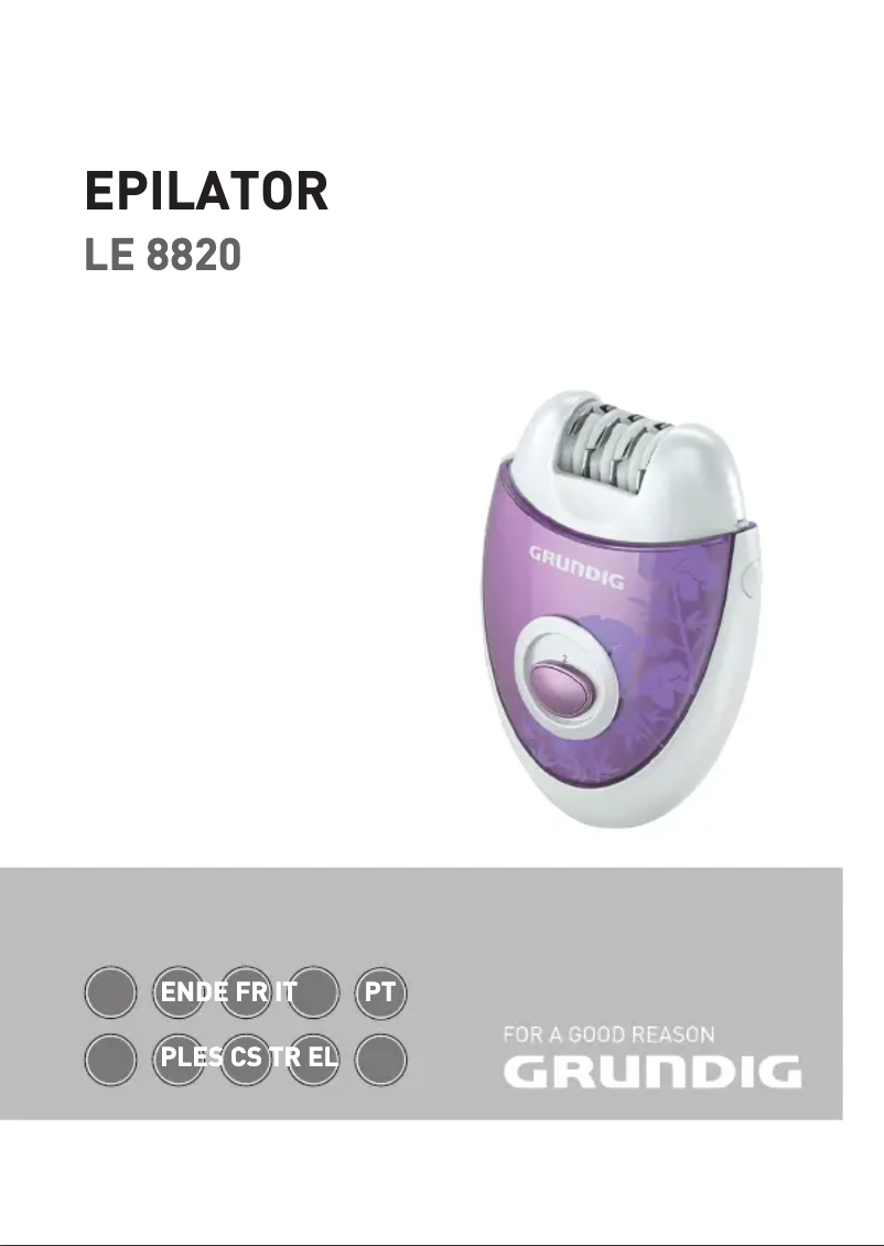 Page 1 de la notice Manuel utilisateur Grundig LE 8820
