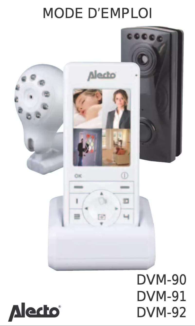 Page n°1 - Manuel utilisateur Alecto DVM-95