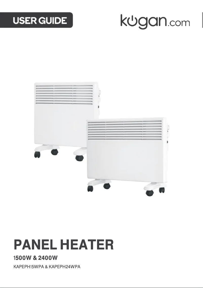 Page 1 de la notice Manuel utilisateur Kogan KAPEPH24WPA