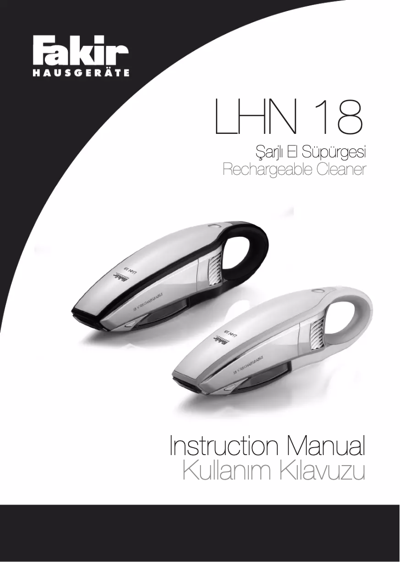 Imagen de la primera página del manual del dispositivo LHN 18