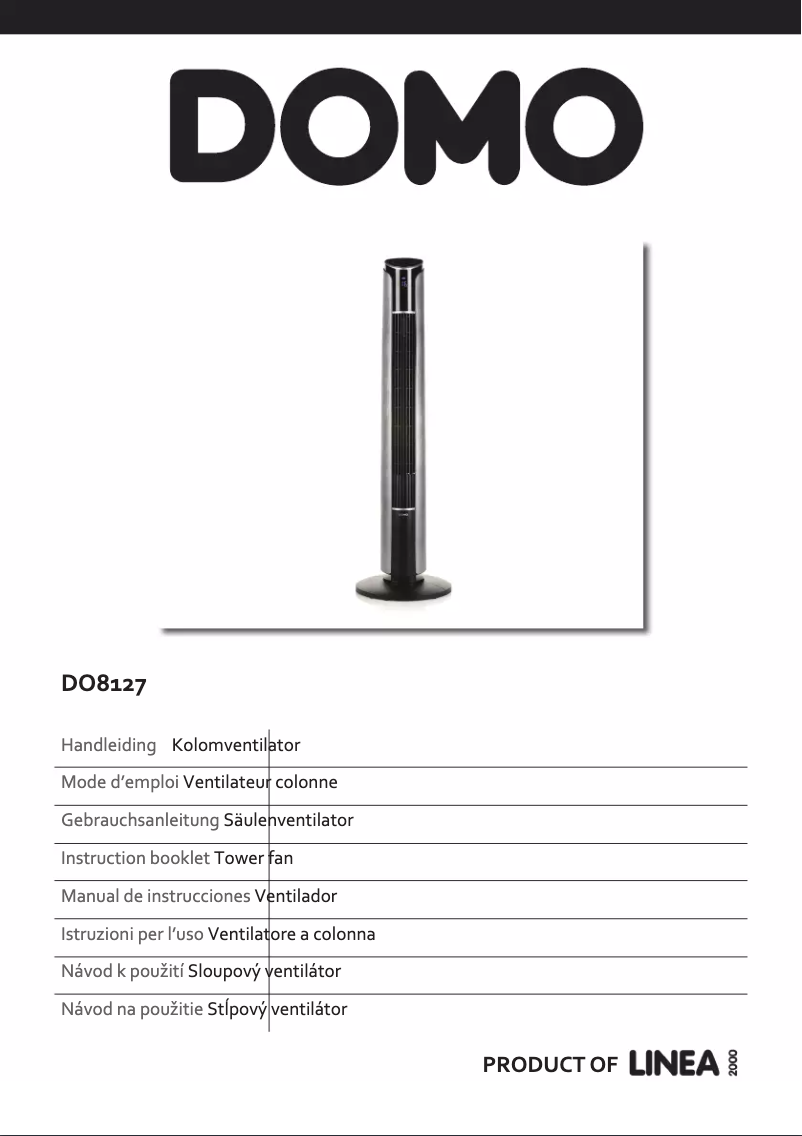 Page 1 de la notice Manuel utilisateur Domo DO8127