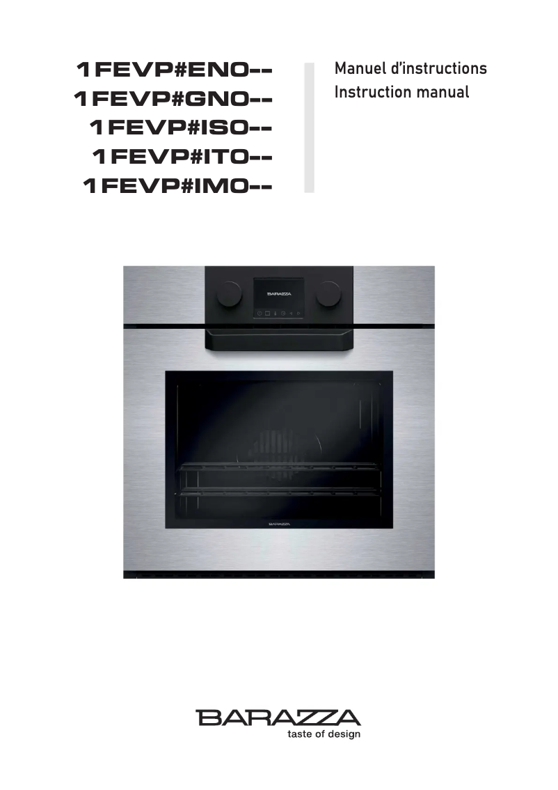 Image de la première page du manuel de l'appareil 1FEVEPN