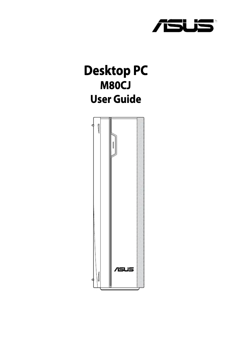 Page 1 de la notice Manuel utilisateur Asus VivoPC X M80
