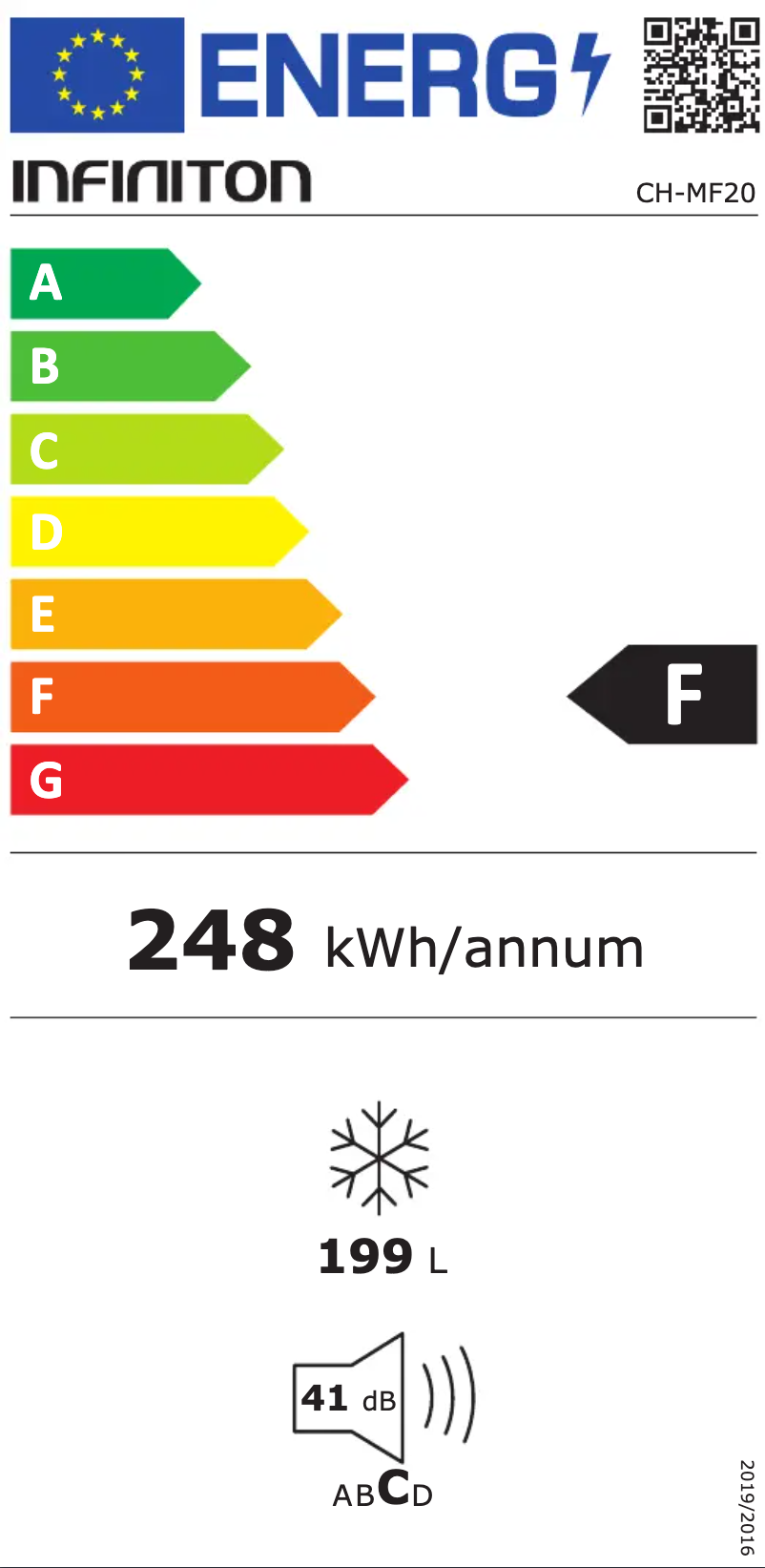 Page n°1 - Label énergétique Infiniton CH-MF20