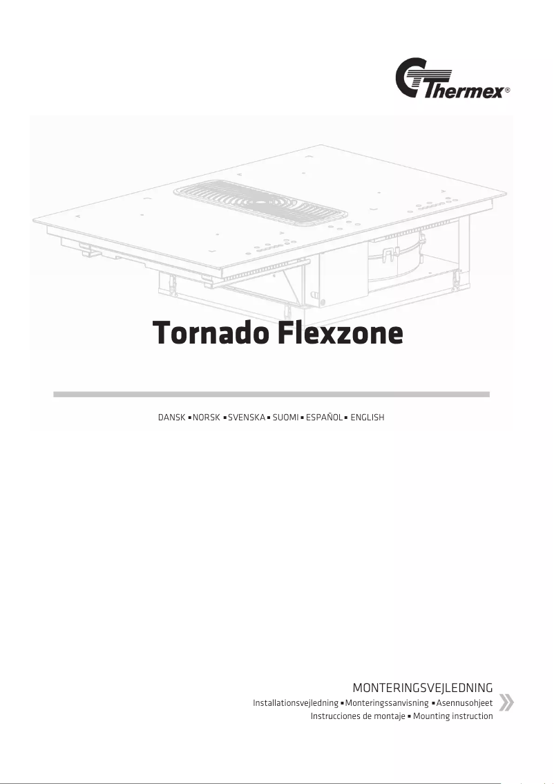 Image de la première page du manuel de l'appareil Tornado II Flex Zone