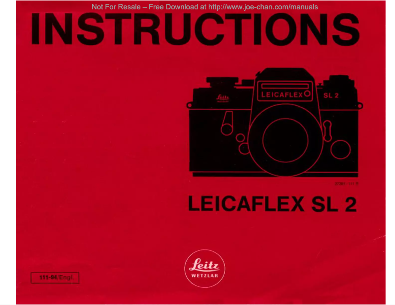 Page 1 de la notice Manuel utilisateur Leica Flex SL2