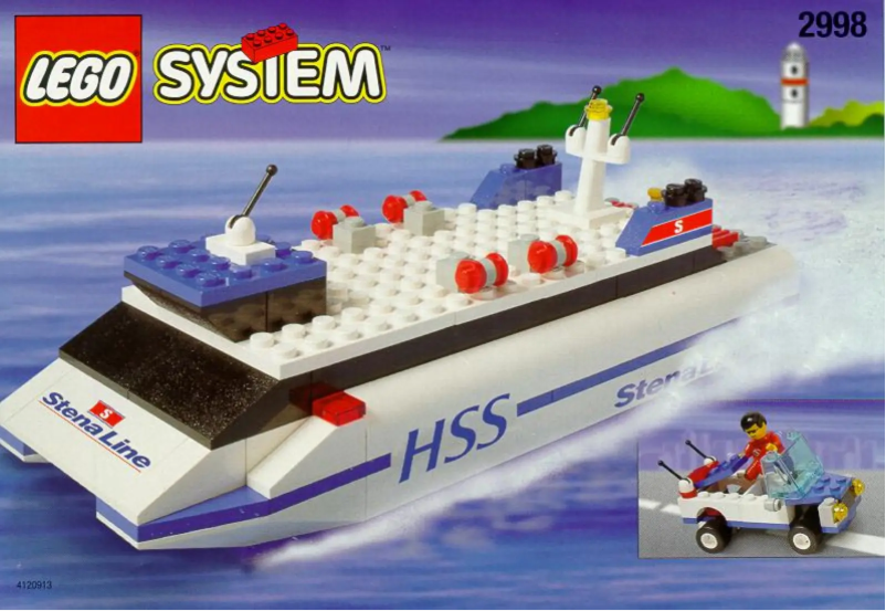 Page n°1 - Manuel utilisateur Lego STENA LINE CATAMARAN