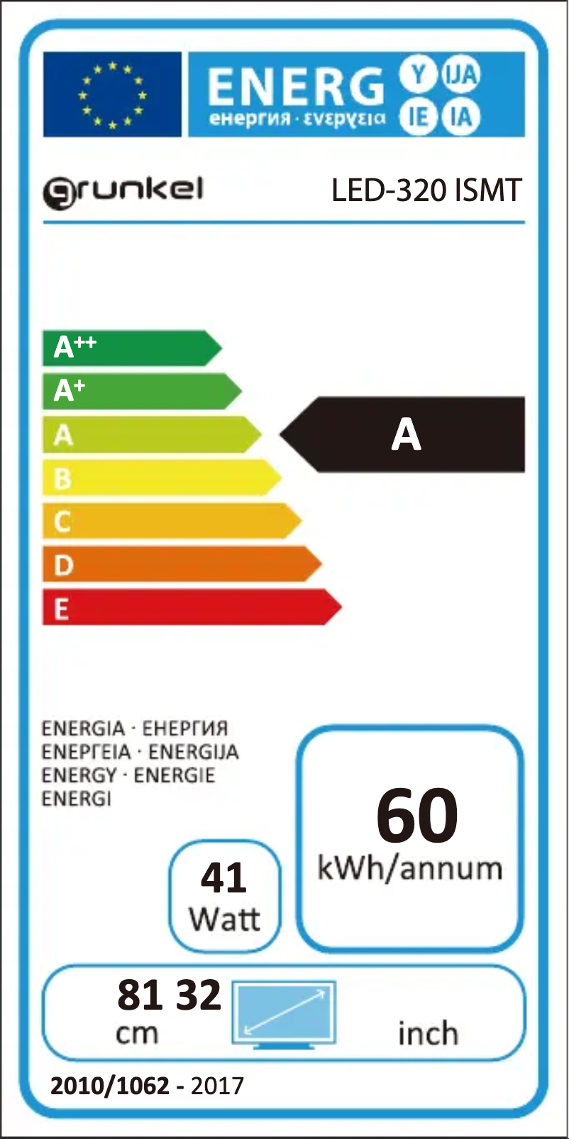 Image de la première page du manuel de l'appareil LED-320 ASMT