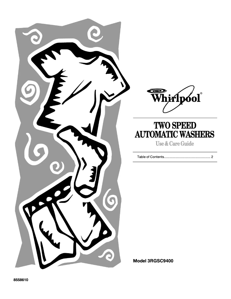 Image de la première page du manuel de l'appareil 3RGSC9400