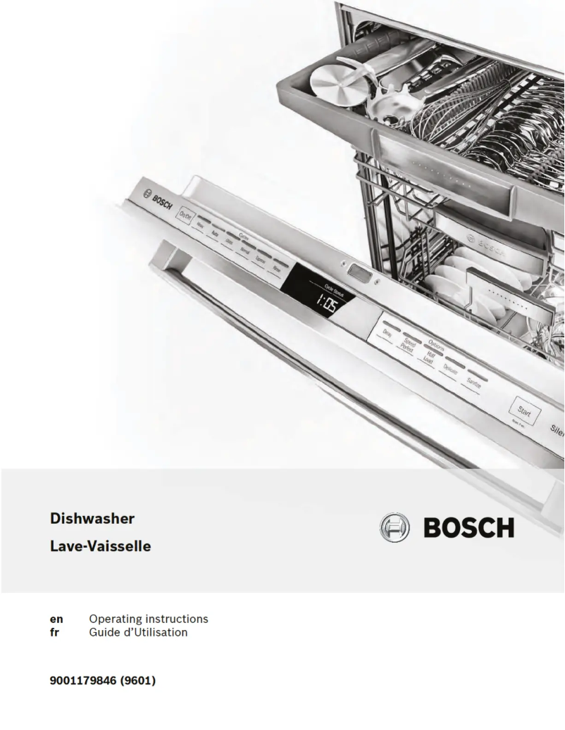 Page n°1 - Manuel utilisateur Bosch SHX5AV52UC