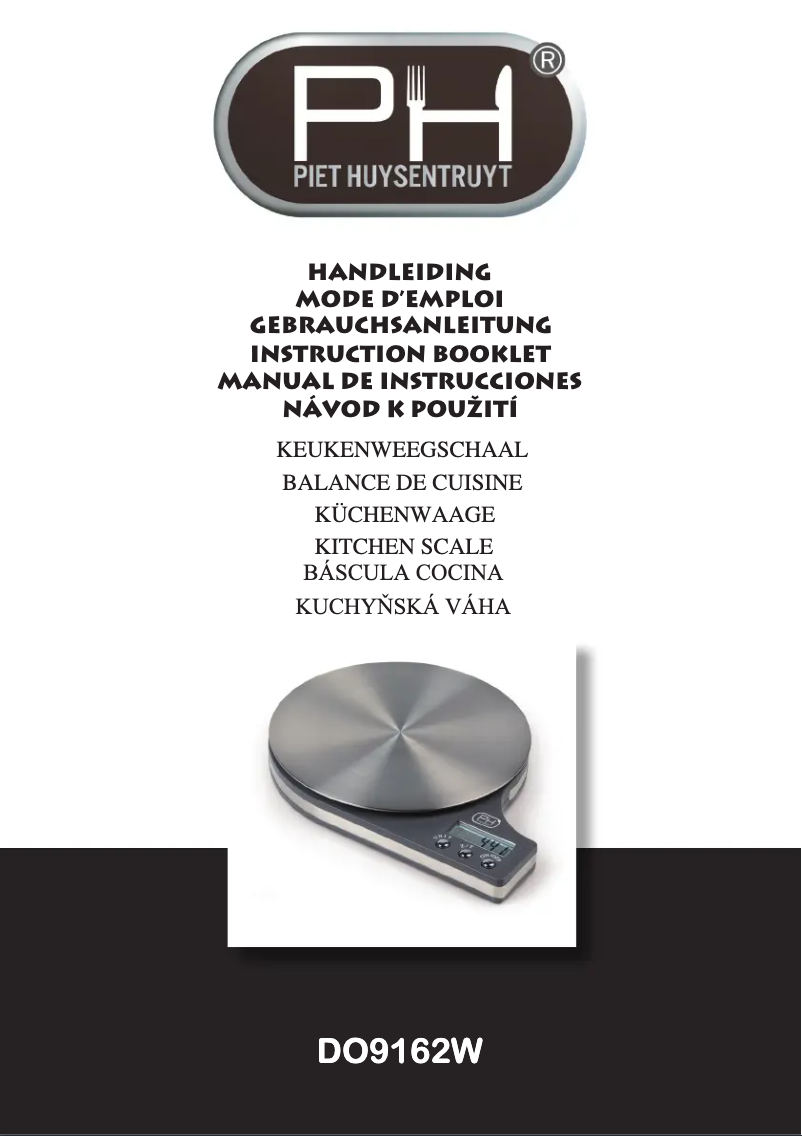 Page n°1 - Manuel utilisateur Domo DO9162W