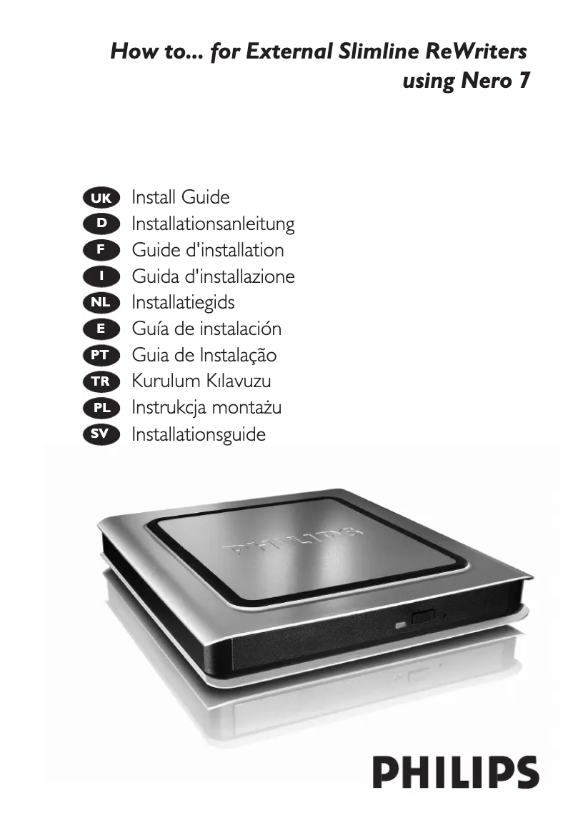 Page n°1 - Mode d'emploi Philips SPD4000CC