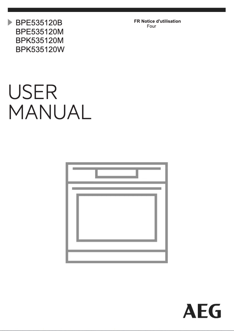 Página 1 del manual Manual de usuario AEG BPE535120B