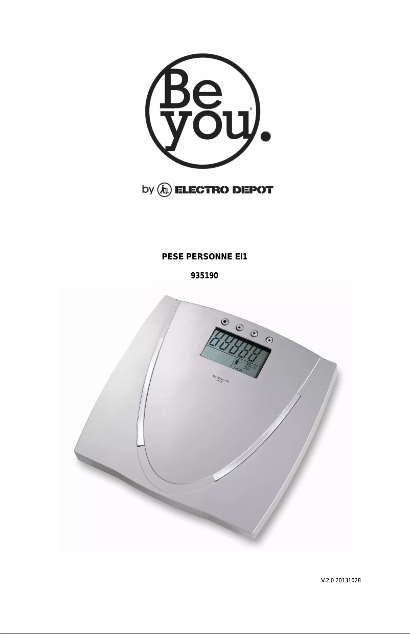 Imagen de la primera página del manual del dispositivo EI1