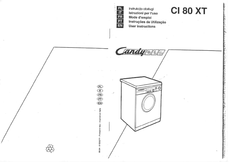 Image de la première page du manuel de l'appareil LB CI 80 XTR
