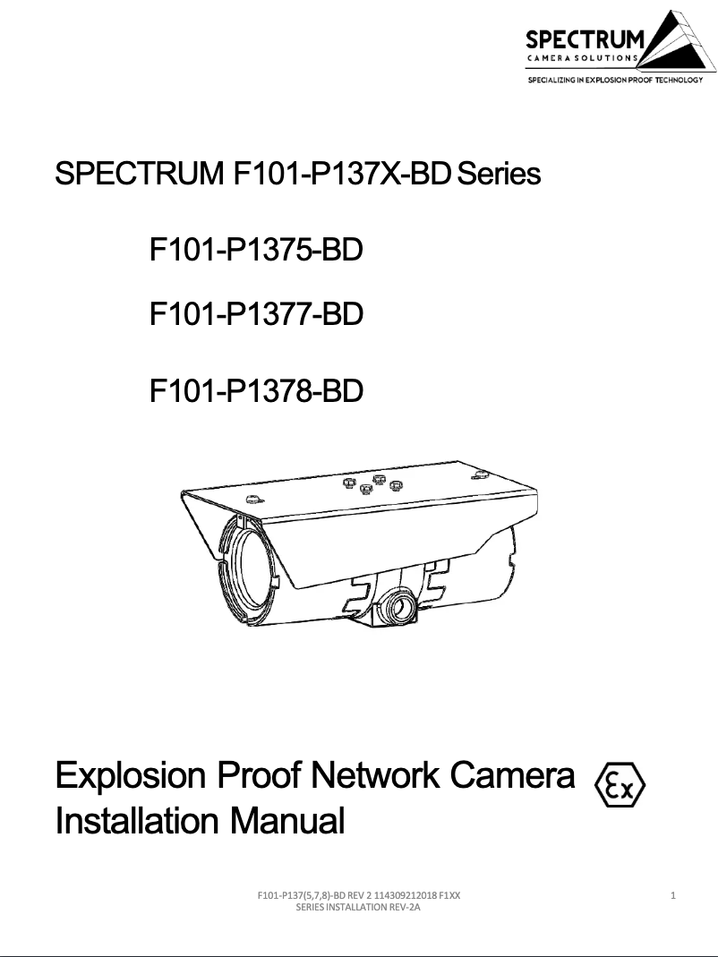 Page 1 de la notice Manuel utilisateur Axis P1377