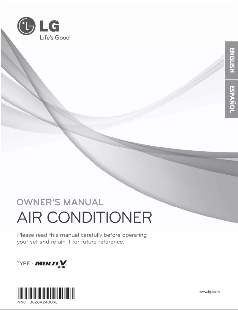 Página 1 del manual Manual de usuario LG ARUV50GS2A