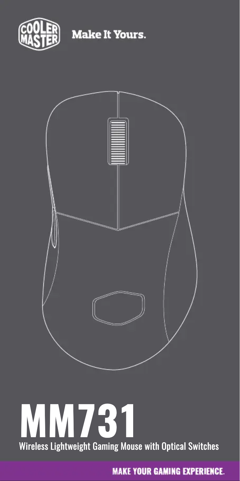 Image de la première page du manuel de l'appareil MM731