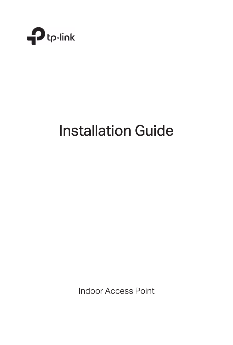 Page 1 de la notice Guide d'installation TP-Link CAP1750