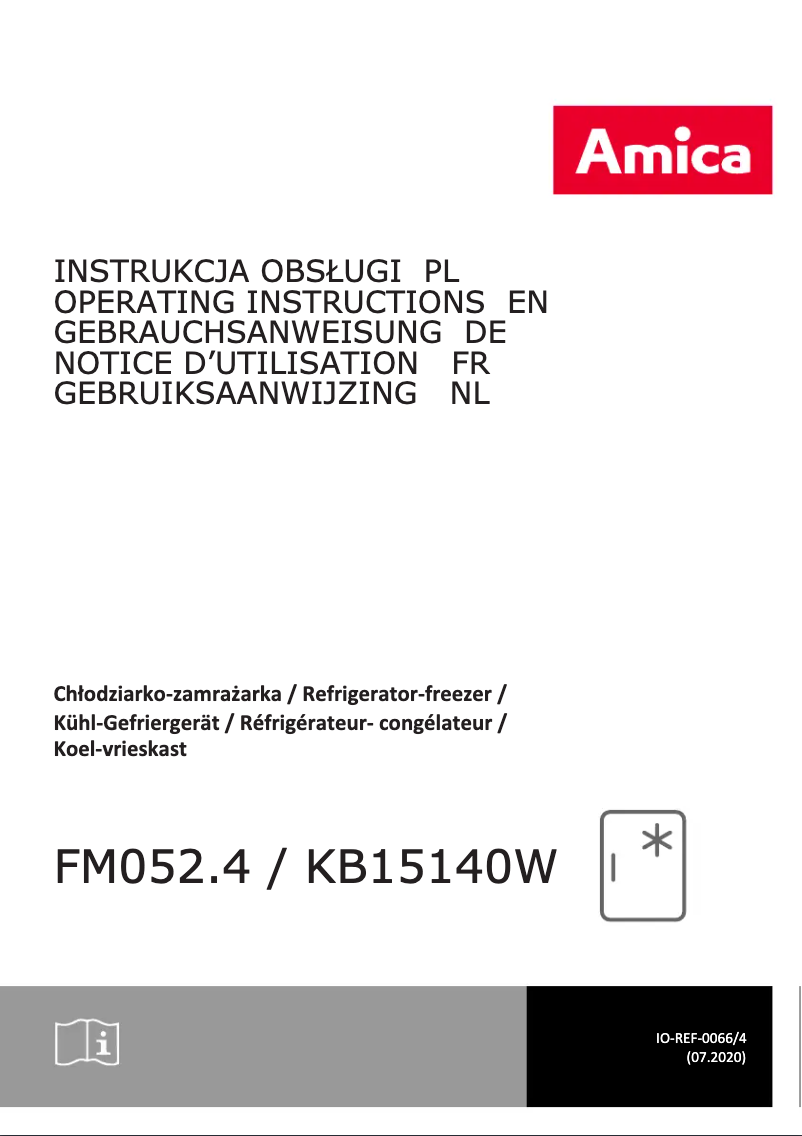 Image de la première page du manuel de l'appareil FM052.4