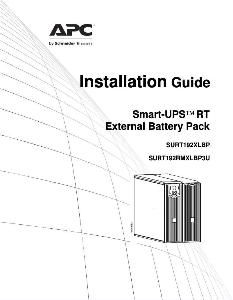 Página 1 del manual Manual de usuario APC Smart-UPS SURT192RMXLBP3U
