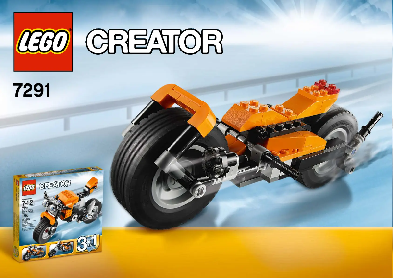 Page 1 de la notice Manuel utilisateur Lego Street Rebel