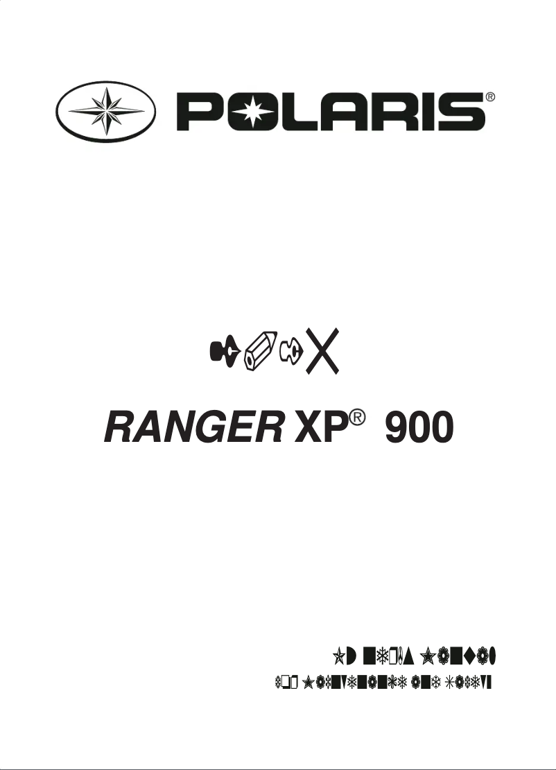 Image de la première page du manuel de l'appareil Ranger XP 900 (2015)