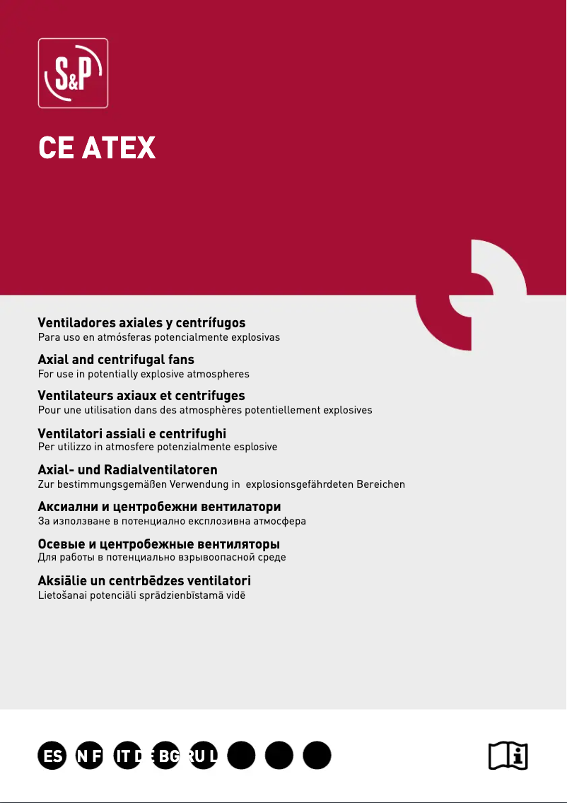 Page n°1 - Manuel utilisateur Soler & Palau TCDH EXD
