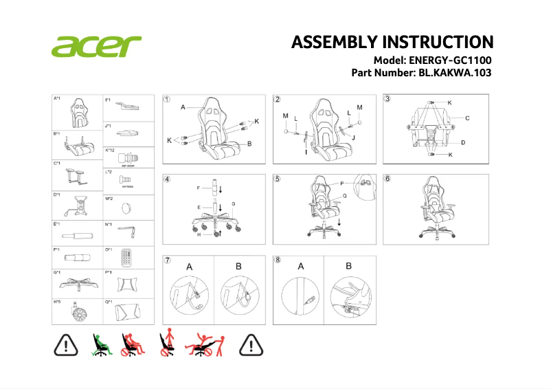 Page n°1 - Manuel utilisateur Acer ENERGY-GC1100