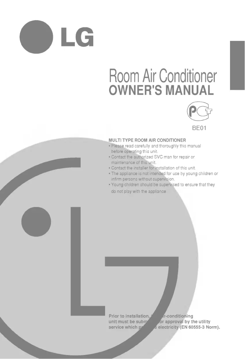 Image de la première page du manuel de l'appareil LM-3063H3L