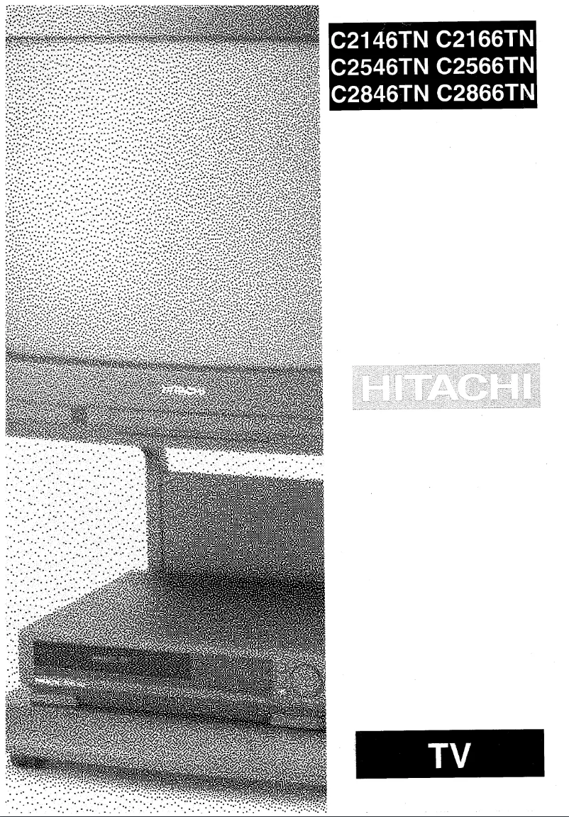 Page n°1 - Manuel utilisateur Hitachi C2146TN