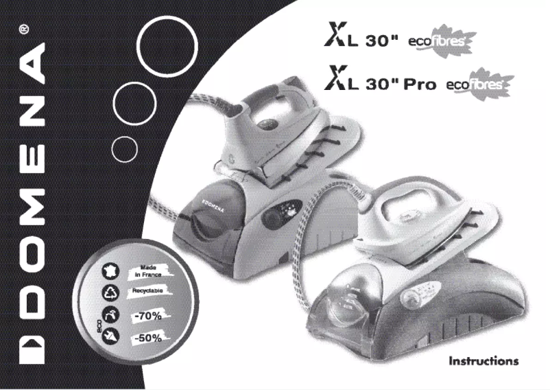 Page n°1 - Manuel utilisateur Domena XL 30