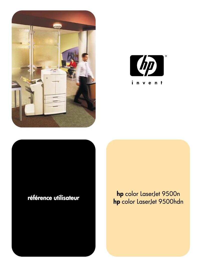 Page 1 de la notice Manuel utilisateur HP LaserJet 9500