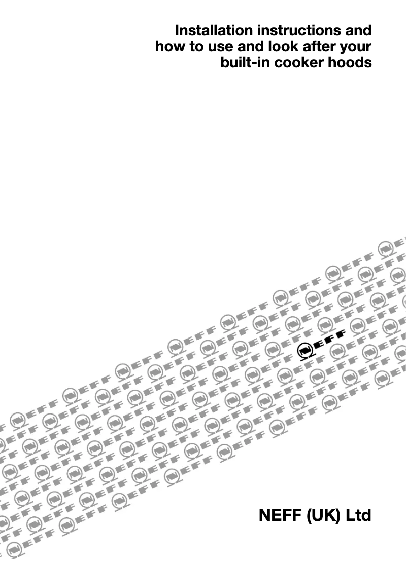 Page 1 de la notice Manuel utilisateur Neff DGE 8634 N D86E34N0