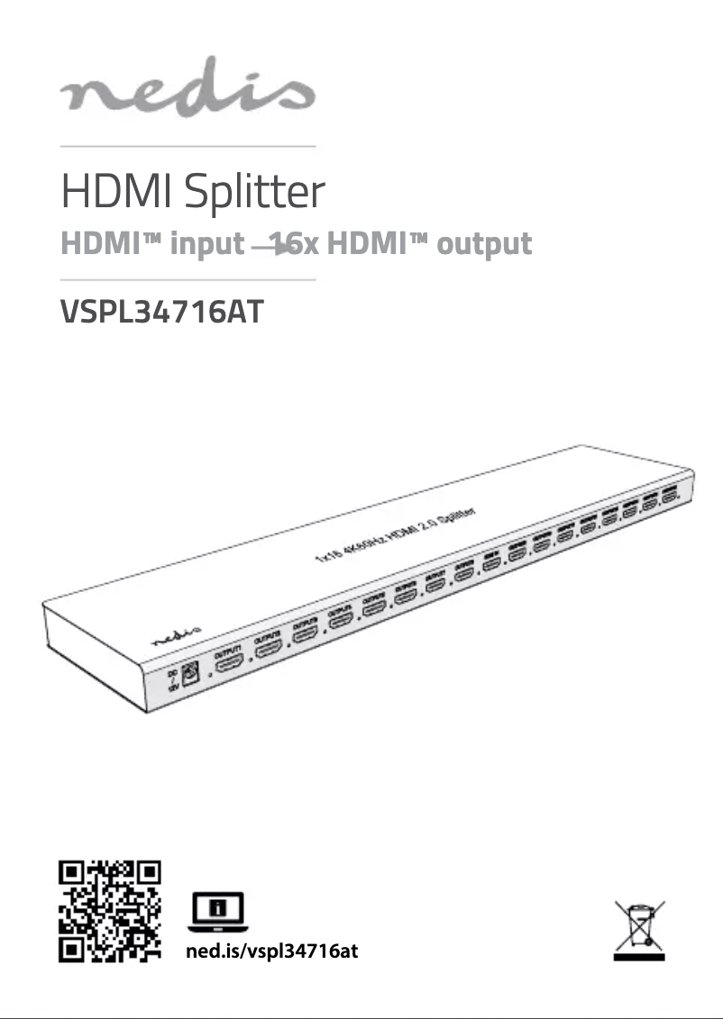 Image de la première page du manuel de l'appareil VSPL34716AT