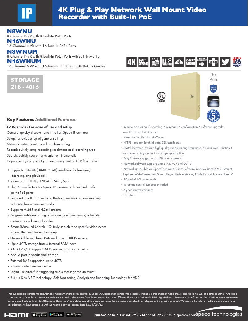 Image de la première page du manuel de l'appareil N16WNU