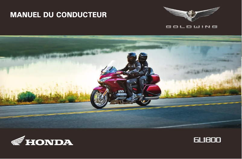 Página 1 del manual Manual de usuario Honda Goldwing GL1800 (2019)