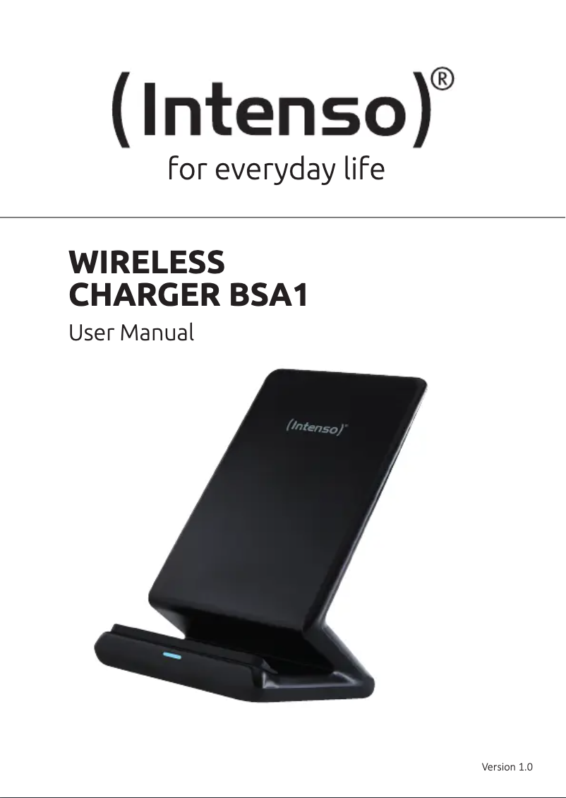 Image de la première page du manuel de l'appareil BSA1