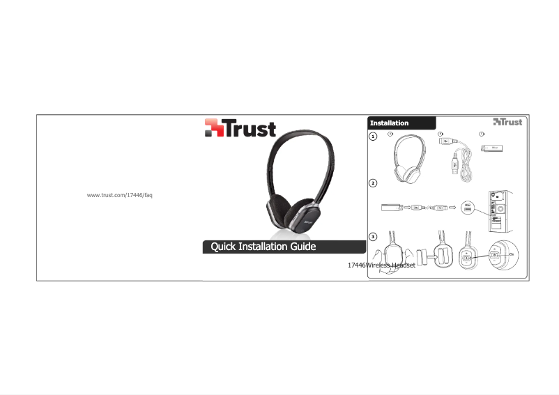 Page n°1 - Manuel utilisateur Trust FreeWave