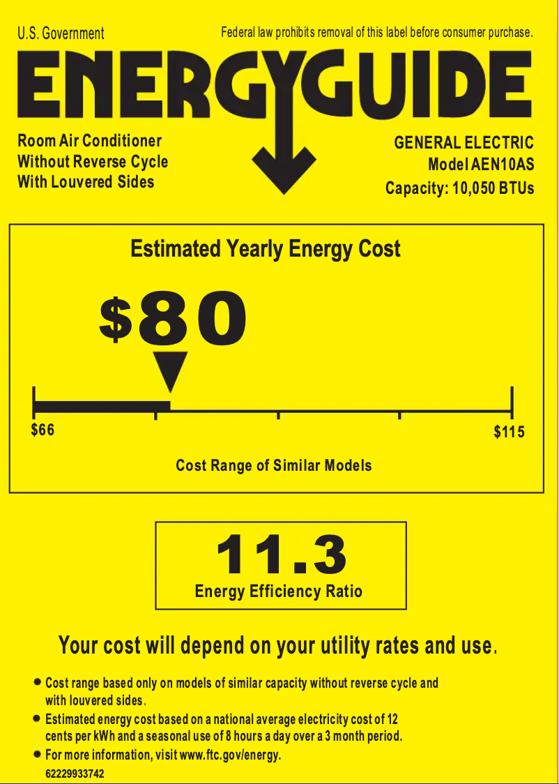 First page image of the manual for AEN10AS