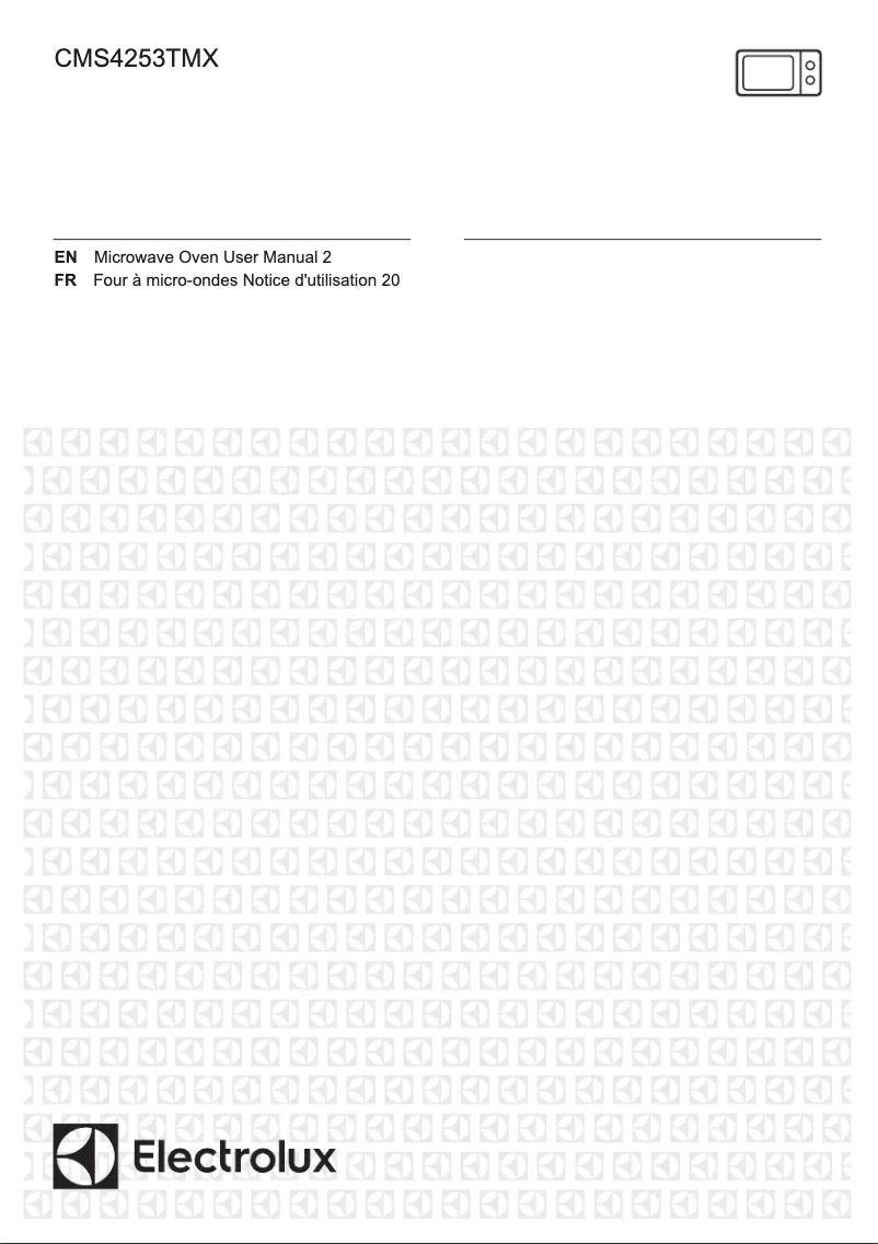 Page 1 de la notice Manuel utilisateur Electrolux CMS4253TMX